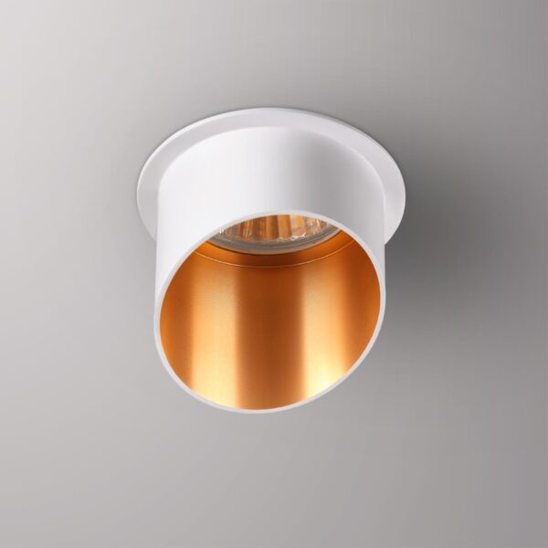 370436 SPOT NT19 515 белый Встраиваемый светильник IP20 GU10 50W 220V BUTT