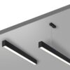 58cd7377de423d8a7039dcad630f516e 359603 OVER NT25 000 черный Светильник линейный светодиод. с переключ. цв. температуры IP20 LED 20W 220-240V 3000К4000К6000К FATTO