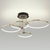 58f6e661e81bcf804b10f35de56402ec 5283/96CL LEDIO LN26 270 золотой, коричневый Люстра потолочная с ПДУ LED 96W 3000-6000K 220V URSULA