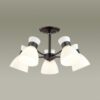 4534/5C COMFI LN26 112 черный Люстра потолочная E27 5*60W 220V WILMA