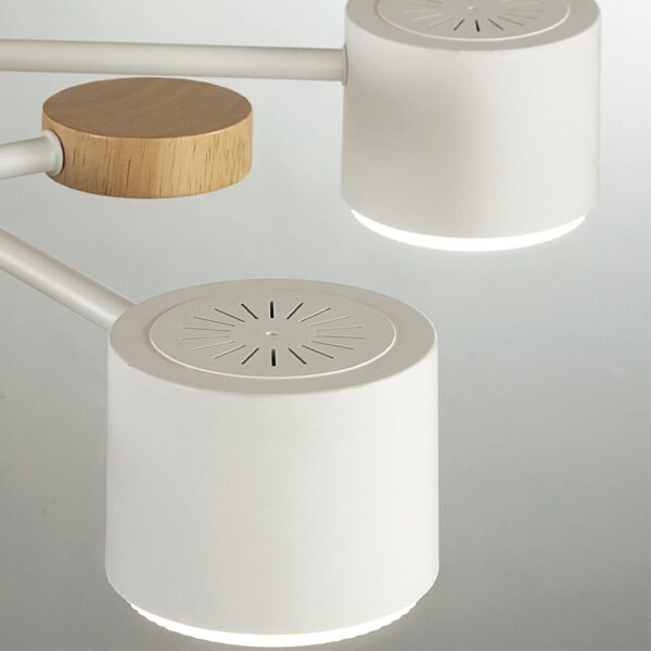 5a38fcfa069b52d993f42b0104d2694e 8195/7C COMFI LN26 336 белый, металл/дерево/пластик Потолочный светильник LED GX53 7*9W 220V RONDO