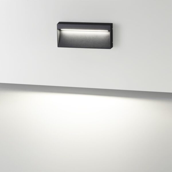 6649/5WL NATURE ODL24 000 черный/металл/акрил Подсветка для лестниц IP54 LED 5W 4000K 180° AC85-265V VITTY