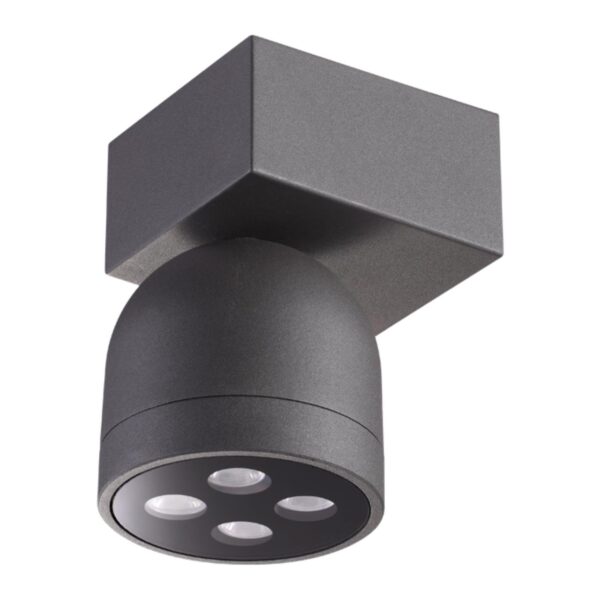 5a982a7c2b46a4621c9ec10fb43b3885 358113 STREET NT19 366 темно-серый Ландшафтный настен.светильник IP65 LED 3000К 10W GALEATI