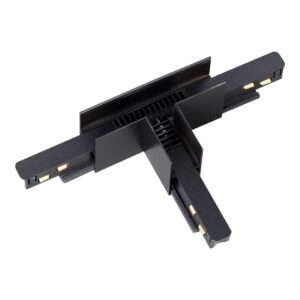 5d94ddeacd4af3b0e593d9c2daeae93d 135126 SHINO NT21 043 черный Соединитель с токопроводом для шинопровода Т-образный IP20 48V FLUM