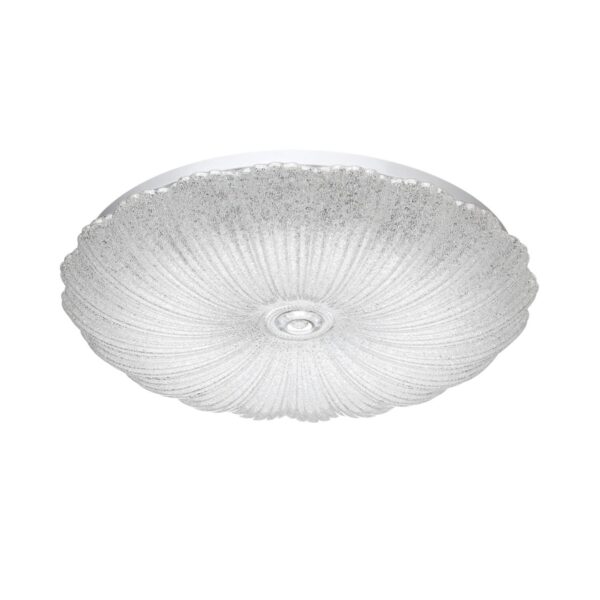 7729/48L PIKO LED SN 000 Светильник металл/пластик/белый/прозрачный LED 48Вт 3000-6000K D380 IP20 пульт ДУ FORTUNA