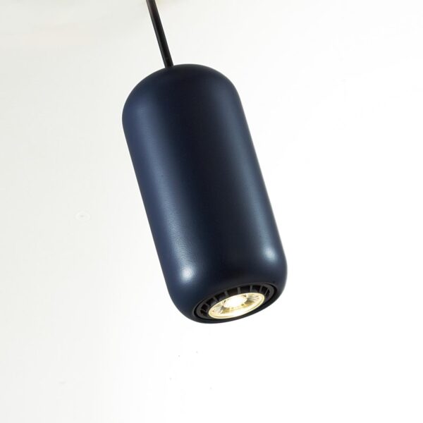 5060/1C PENDANT ODL24 377 темн.синий/черный/металл Подвес GU10 LED 4W COCOON
