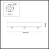 609877348a66bce049bbcf50bbf6eeb6 5041/3R L-VISION ODL24 533 черный/металл База для 3-х колец TRONI