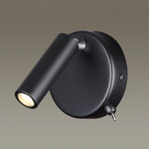 5220/3WL LEDIO LN22 000 черный Бра с выкл. LED 3W 3000K 330Лм  220V CHASE
