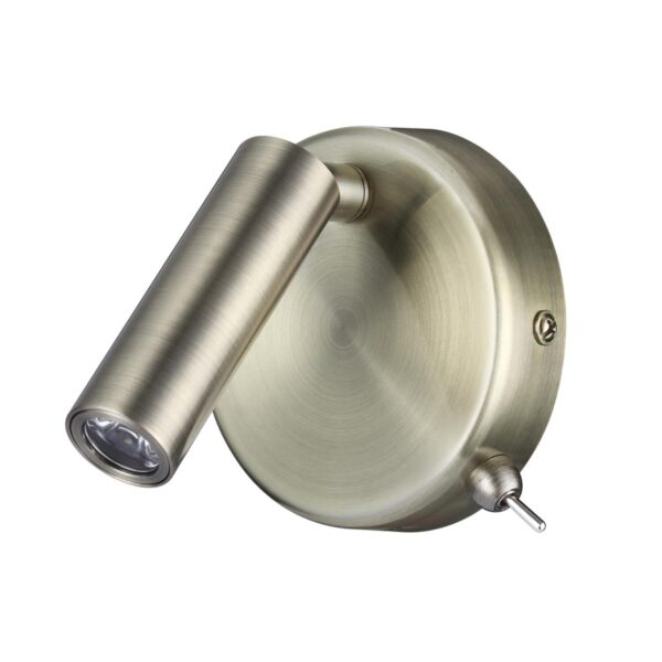 60c8b3d3999d32a057465fe358eda706 5222/3WL LEDIO LN22 000 бронза Бра с выкл. LED 3W 3000K 220V CHASE