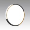 7629/DL PALE SN 184 Светильник пластик/черный/золотистый LED 48Вт 3000-6300K D400 IP43 пульт ДУ VELIO