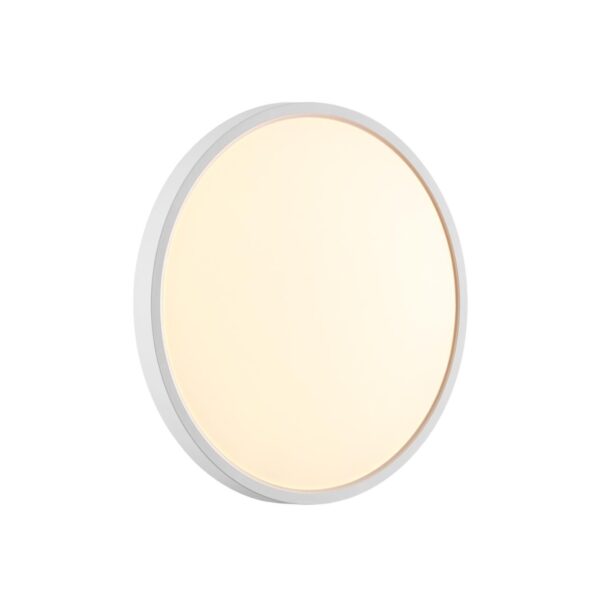 64d5acaa0d5920ff52b5d904689e8f8a 7659/24L MITRA LED SN 551 Светильник пластик/белый LED 24Вт 3000/4000K D300 IP40 ALFA WHITE