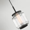 5409/5L HIGHTECH ODL_EX24 105 черный/прозрачный/металл/стекло/акрил Подвесной светильник LED 5W 3000K 304Лм JAM