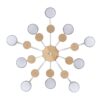 670d5f6ab7143211d94015d33db681c8 8196/10C COMFI LN26 336 белый, металл/дерево/пластик Потолочный светильник LED GX53 10*9W 220V RONDO