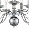 8034/10 CLASSI LN26 082 хром, металл/стекло Люстра подвесная Е14 10*40W 220V INCANTO