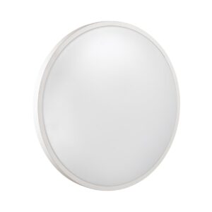3014/DL TAN SN 206 Светильник пластик/белый LED 48Вт 3000-6300K D380 IP43 пульт ДУ/ LampSmart SMALLI