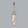 6f09832fc4cade4c42f8814946d87624 7066/15L L-VISION ODL25 215 Подвесной светильник бронзовый/металл/ искусств.мрамор IP20 LED 15W 3000K 220V MILANO