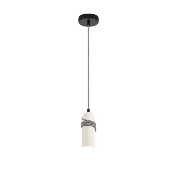 8363/1A ECO LN26 330 черный/белый, металл/бетон Подвес E27 LED 10W 220V TESLA