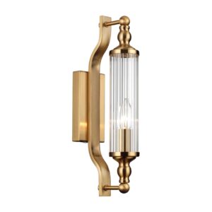 6f92e5145bce063bfb677be415dfe512 4943/1W DROPS ODL22 507 бронзовый/прозрачный/стекло Настенный светильник с выкл. E14 1*40W IP44 TOLERO