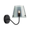 6570/1W MODERNI LN26 212 черный/дымчатый/металл/стекло Бра G9 1*20W 220V SMOKY