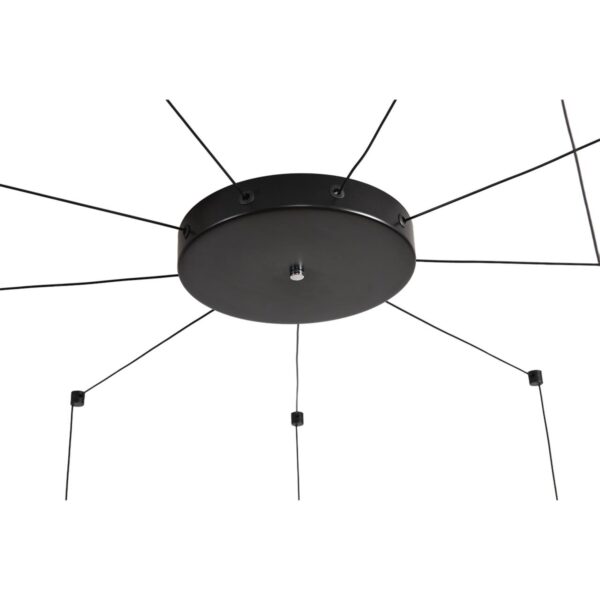 8400/27L LEDIO LN26 000 черный/белый, металл/акрил Люстра LED 27W 3000K 220V STICK