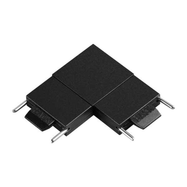 760e6ff28160d652a243bab748accc31 135267 SHINO NT24 093 черный Соединитель с токопроводом "L" для низковольтного шинопровода IP20 24V EASY