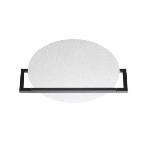 7015/15WL HIGHTECH ODL25 295 белый ice crack/металл/акрил Настенно-потолочный светильник IP20 LED поворотный 360° 1*15W LUNAR
