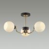 5642/3C COMFI LN23 000 чёрный, золотой Люстра потолочная E27 3*60W 220V BLISS