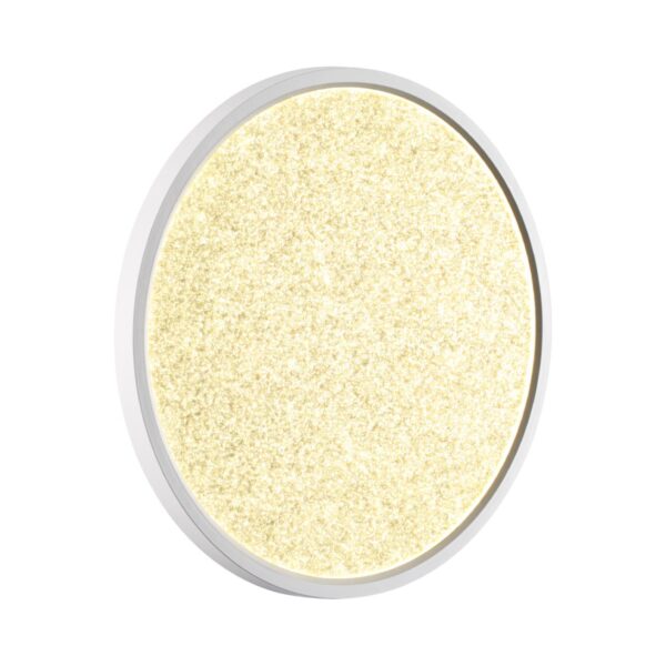 77a8854b0c09807361aa96273c6f0483 7661/32L MITRA LED SN 555 Светильник пластик/белый LED 32Вт 3000/4000K D400 IP40 OMEGA WHITE