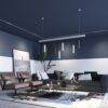 358635 SHINO NT21 066 белый Трековый низковольтный св-к диммируемый с ДУ, со сменой цв.температуры IP20 LED 3000~6500К 20W 48V FLUM