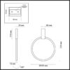 4319/32CL HIGHTECH ODL22 000 металл/золото Потолочный регулируемый IP20 LED 30W 1380Лм 3000K ANNEL