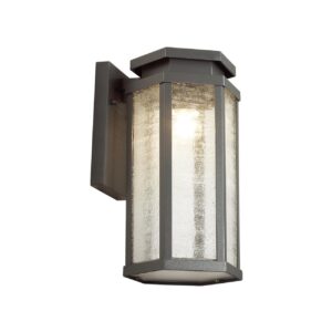 4048/1W NATURE ODL18 707 темно-серый/белый Уличный настенный светильник IP44 E27 100W 220V GINO