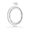 7a3e32522ca6ee25a782212a10655c08 7681/ELN COLOR SN 164 Светильник пластик/сер под дер LED 76Вт 3000/4000/6000K D480 IP43 CCT MAVI WOOD
