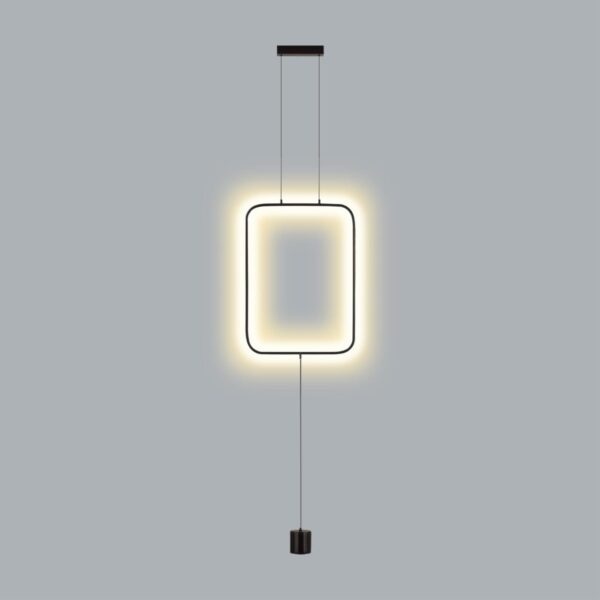 7022/27FLA HIGHTECH ODL25 283 Напольный светильник черный/металл/акрил IP20 LED 3000K 220V TEO