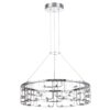 7059/44L HIGHTECH ODL26 287 Подвесной светильник нерж/сталь хром IP20 LED 44W 3960Лм 3000K 220V ZAHA