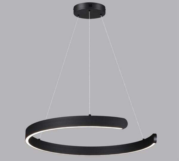 7c4d72f4433b3218463bdfd5fae04ab9 6534/43L LEDIO LN26 265 чёрный Светильник подвесной LED 43W 3000/4000/6000К 220V INDIE
