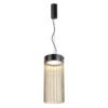 5047/10L L-VISION ODL24 000 черный/светл.янтарный/металл/стекло Подвес LED 10W 4000К 1237Лм PILLARI