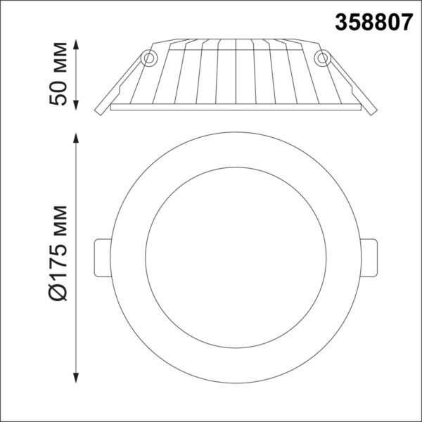 7dceafe38a416257d92d47cea9fc1114 358807 SPOT NT21 494 белый Светильник встраиваемый светодиодный IP20 LED 20W 1600Лм 3000K 100-240V GESSO