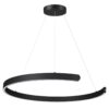 7eb2dd9dd6622d03ea5fd7365b1166ad 6534/57L LEDIO LN26 265 чёрный Светильник подвесной LED 57W 3000/4000/6000К 220V INDIE