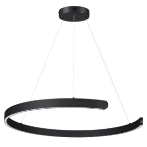7eb2dd9dd6622d03ea5fd7365b1166ad 6534/57L LEDIO LN26 265 чёрный Светильник подвесной LED 57W 3000/4000/6000К 220V INDIE