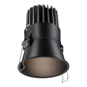 7f3d7dea04ad9c27b359d10e0bdebc78 358911 SPOT NT22 442 черный Встраиваемый светодиодный светильник с переключателем цветовой температуры IP20 LED 3000К4000К6000К 18W 220V LANG