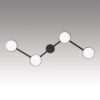 7fdd016dfc9b1f0106791269d9acd61c 8187/4C COMFI LN26 249 черный, металл Люстра потолочная LED GX53 4*7W 220V SANATA