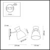 83d2e9de78cfba2a75267b22ec21987f 4534/1W COMFI LN26 112 черный Бра E27 1*60W 220V WILMA