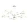 8265/15 COMFI LN26 233 металл/металл белый/белый Люстра GX53 LED 15*7W 220V TORINA