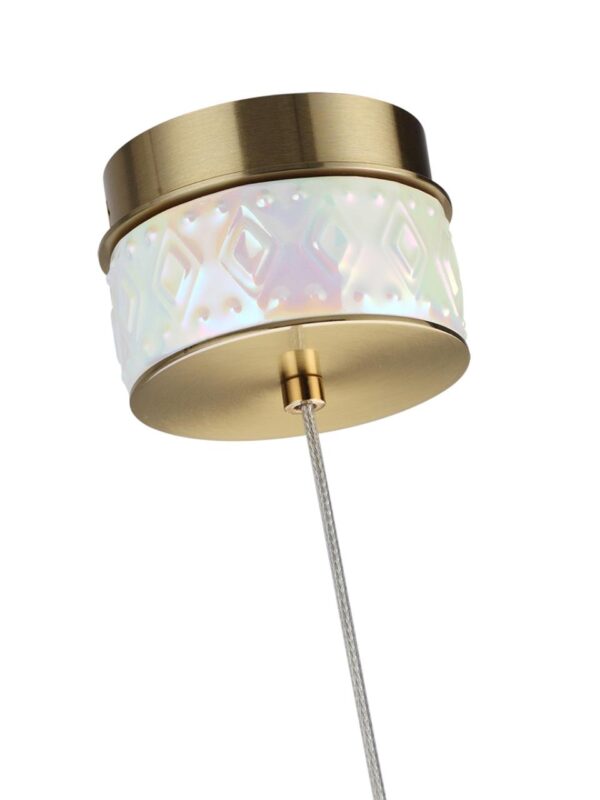 84d1ca3da3bbd8cec74990ae72e545bb 5454/5L L-VISION ODL_EX26 011 светлая бронза/жемчужный/металл/керамика/акрил Подвес LED 5W 3000K LULU