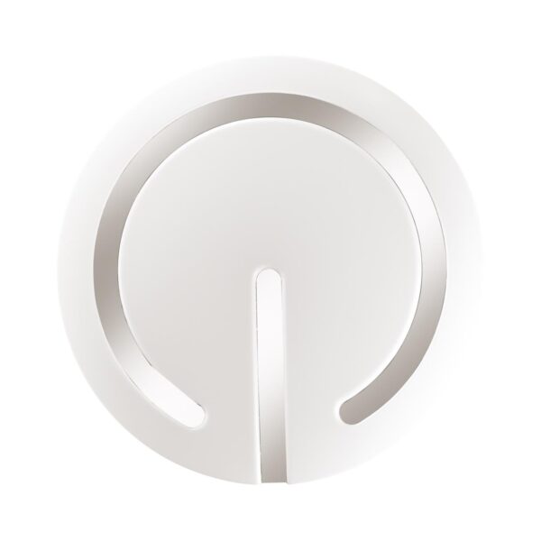 3041/CL COLOR SN 000 Светильник пластик/белый/хром LED 30Вт 4000К D335 IP43 BUTTON