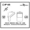 85a0e78332a8694ddd981f83bbb65f20 357520 STREET NT18 646 темно-серый Ландшафтный светильник IP65 LED 3000K 20W 100-240V ROCA