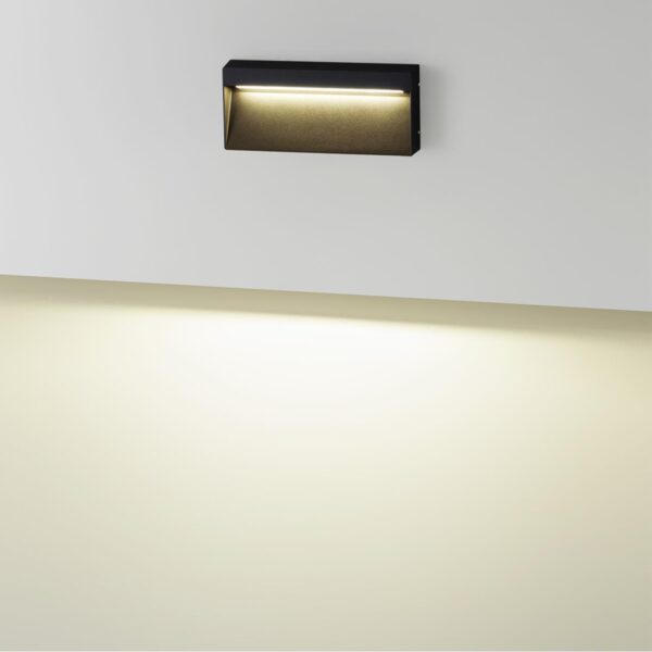 6649/5WL3 NATURE ODL25 695 черный/металл/акрил Подсветка для лестниц IP54 LED 5W 3000K 180° AC85-265V VITTY