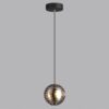 5041/12L L-VISION ODL24 531 черн./золото/дымчатый/металл/стеко Подвес LED 12W 4000К 1526Лм TRONI