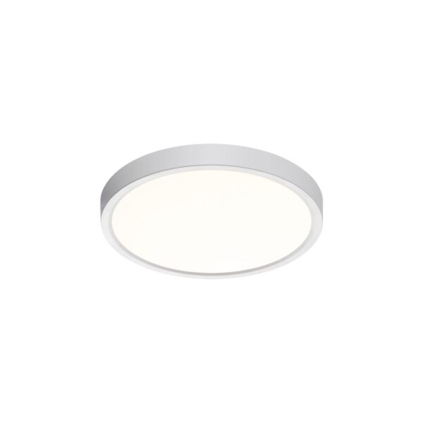 8764e864a7a34d8b70d66c3e6feb97c2 7659/18L MITRA LED SN 551 Светильник пластик/белый LED 18Вт 3000/4000K D230 IP40 ALFA WHITE