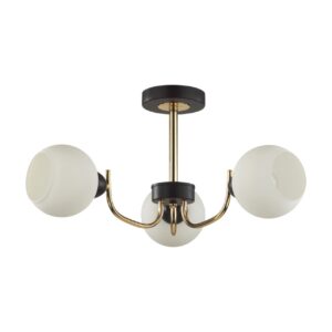 8a28eeb0c2b640d12b8a4ec7a93d22f0 5642/3C COMFI LN23 000 чёрный, золотой Люстра потолочная E27 3*60W 220V BLISS